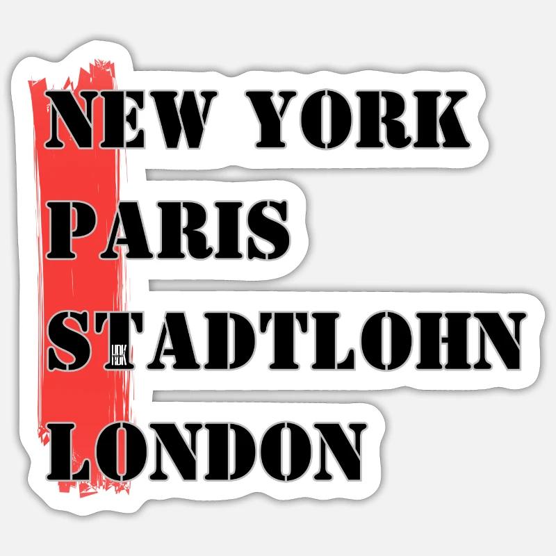 Sticker Größe S (10 x 10 cm) - 