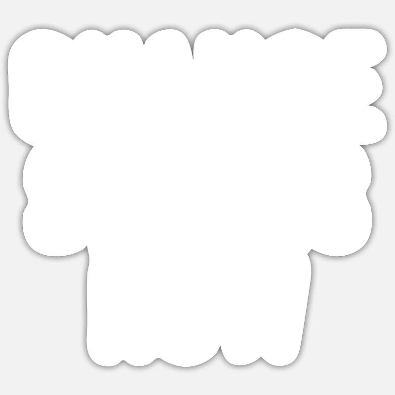 change starts now - Sticker Größe S (10 x 10 cm) - Mattweiß