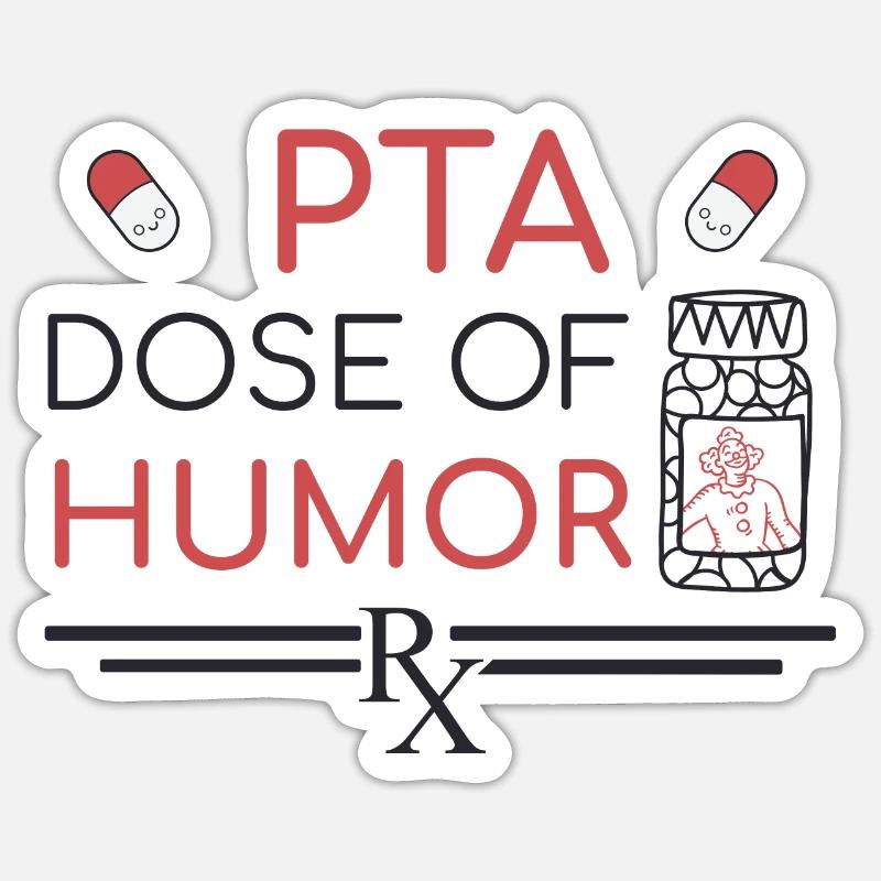 PTA | Dose d’humour Sticker taille S (10 x 10 cm)
