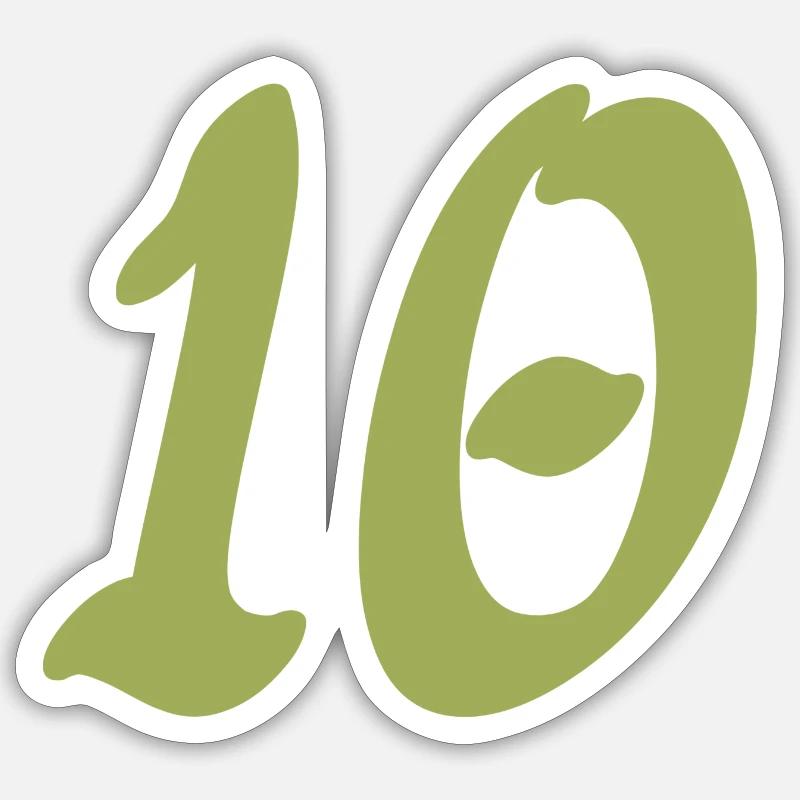 Sticker taille S (10 x 10 cm) - 
