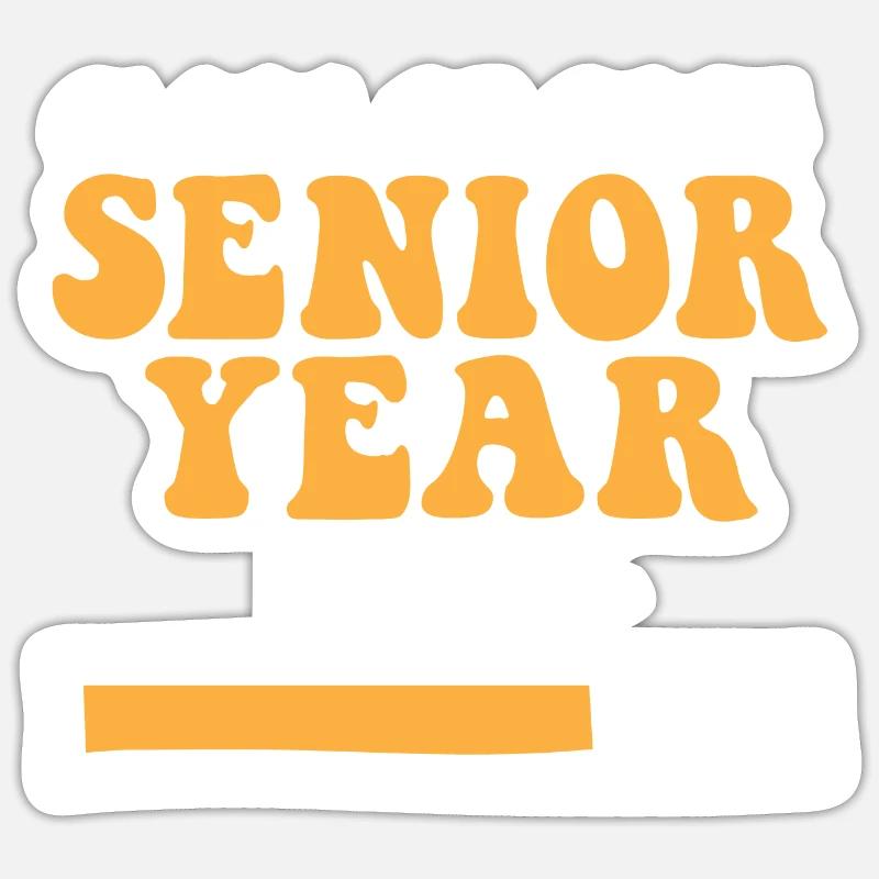 Class Of 2025 Senior Year Loading Future High Sticker size S (10 x 10 cm)