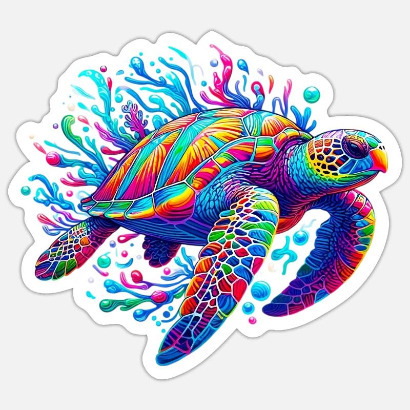 Sticker taille S (10 x 10 cm) - 