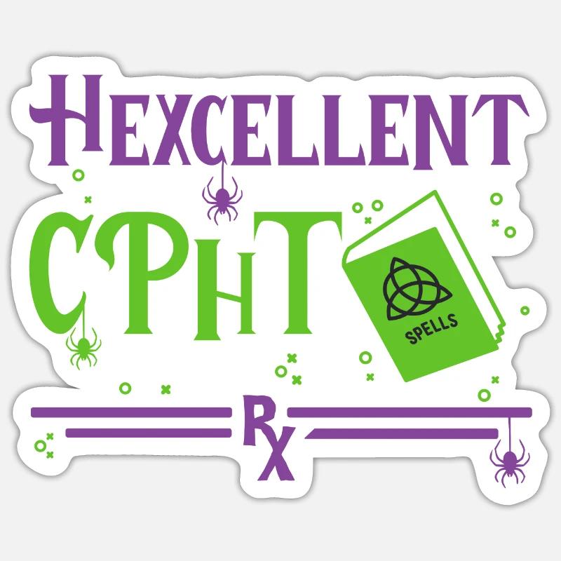 CPHT Halloween - Sticker size S (10 x 10 cm) - white matte