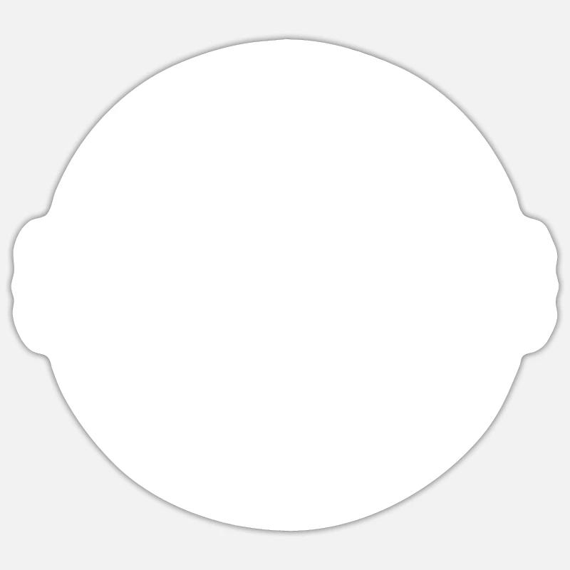 certified cuckold - Sticker taille S (10 x 10 cm) - blanc mat
