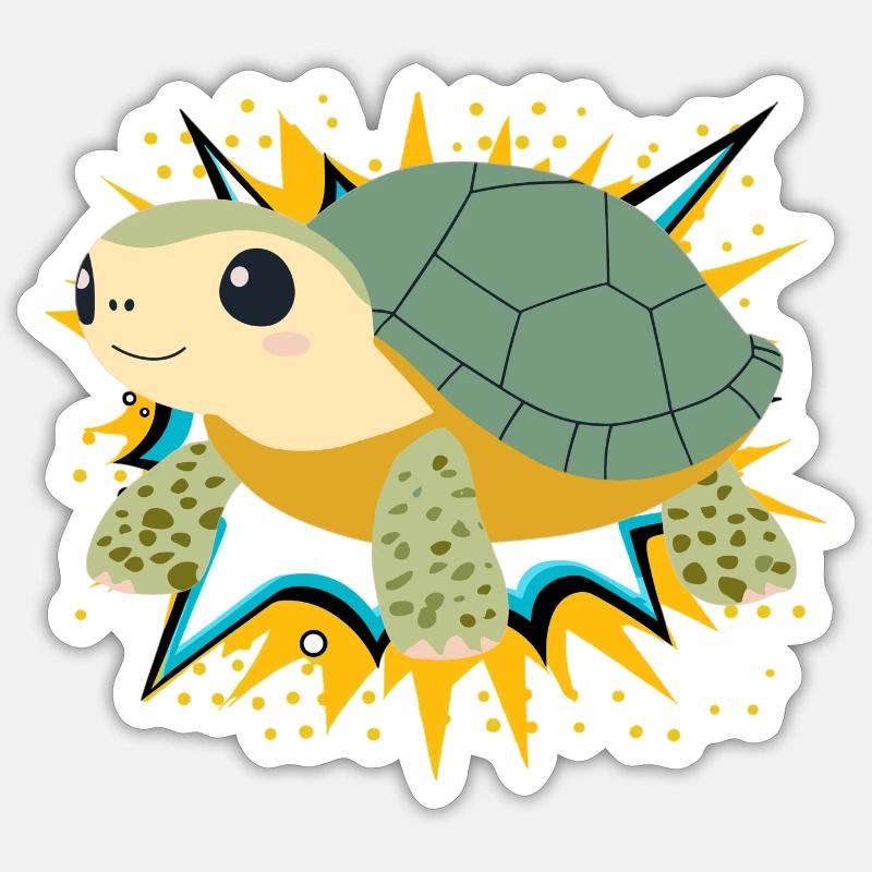 Sticker Größe S (10 x 10 cm) - 
