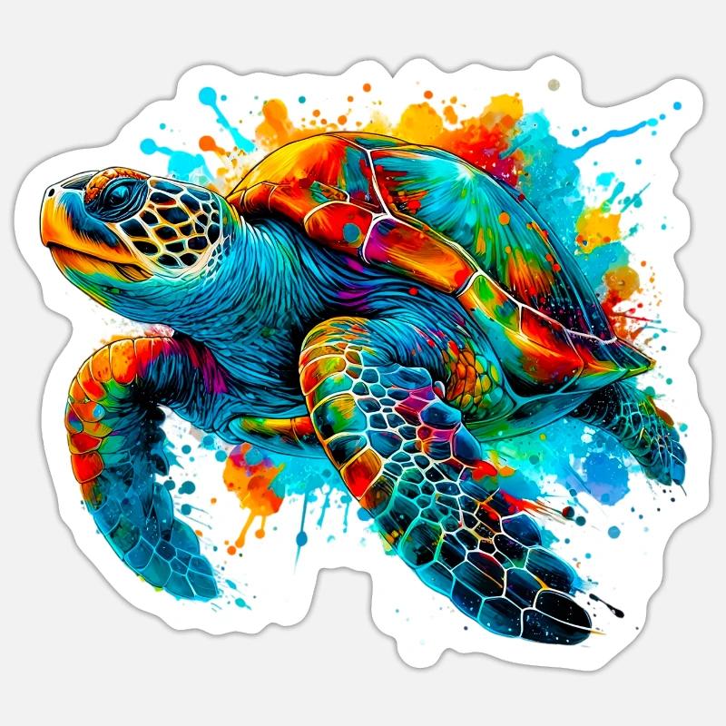 Sticker Größe S (10 x 10 cm) - 