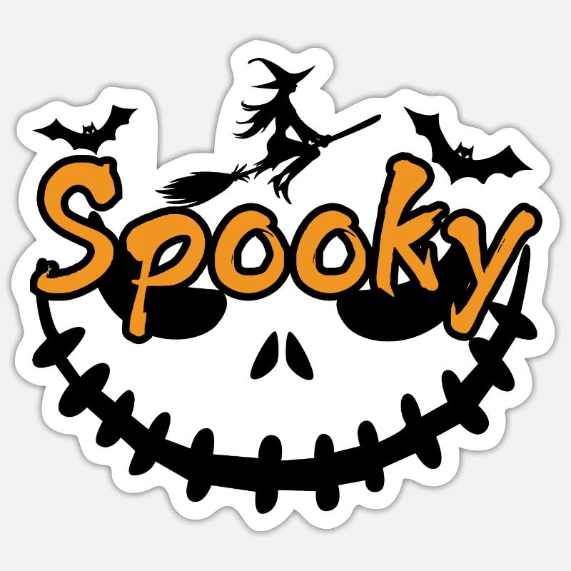 Étrange Sticker taille S (10 x 10 cm)