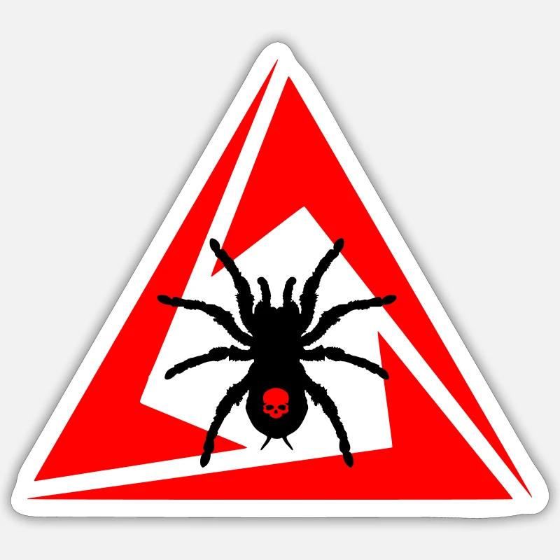 Spider Sticker size S (10 x 10 cm)