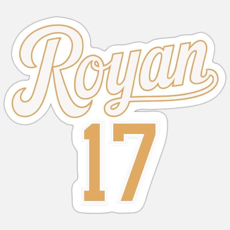 Royan 17 - Sticker taille S (10 x 10 cm) - blanc mat
