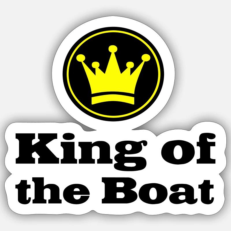 Bateau Sticker taille S (10 x 10 cm)