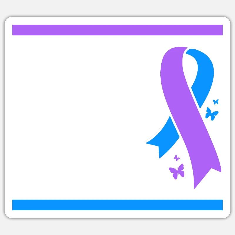 Rhumatismes Arthrite - Sticker taille S (10 x 10 cm) - blanc mat