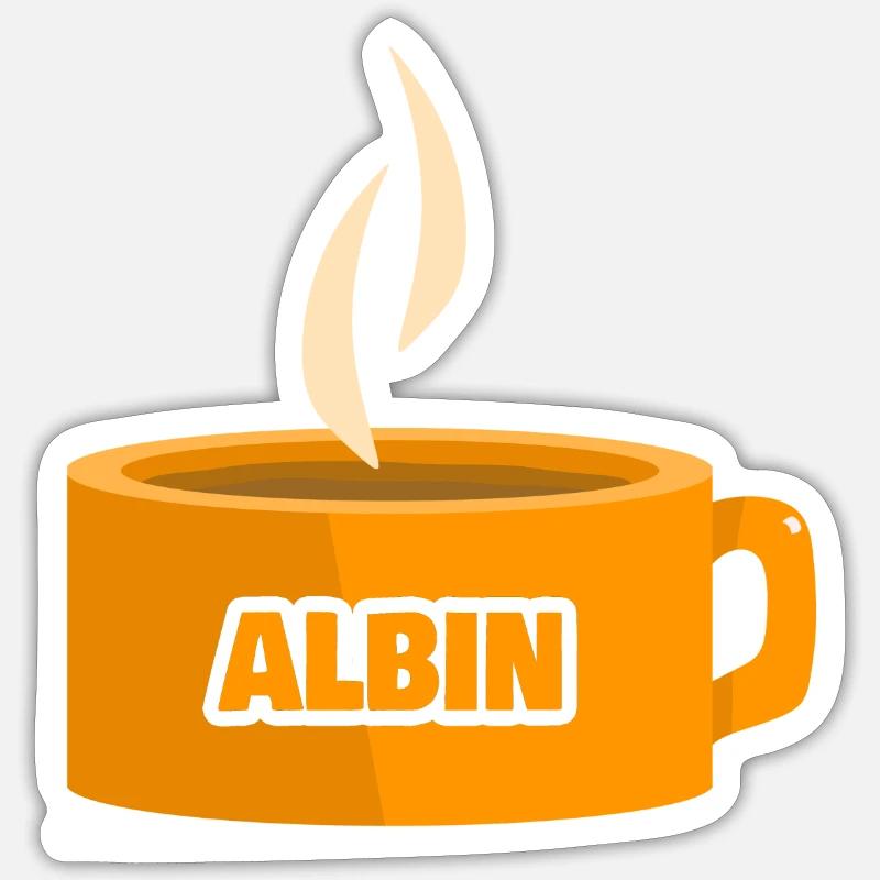 Gift for Albin Sticker size S (10 x 10 cm)