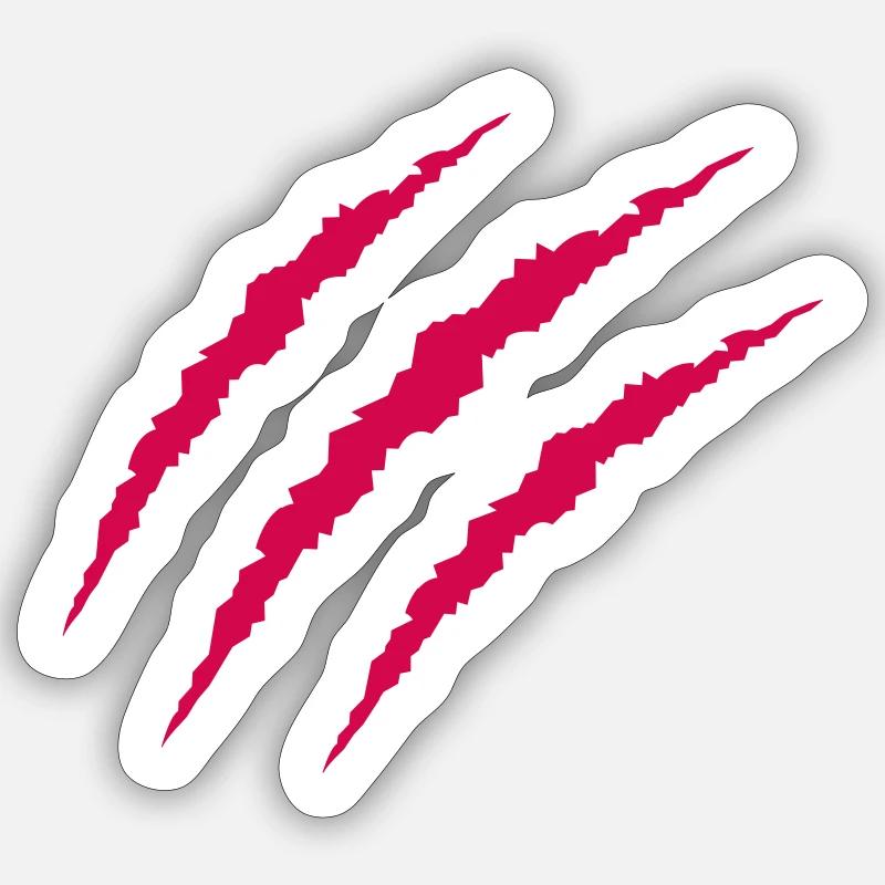 Griffe - Sticker taille S (10 x 10 cm) - blanc mat