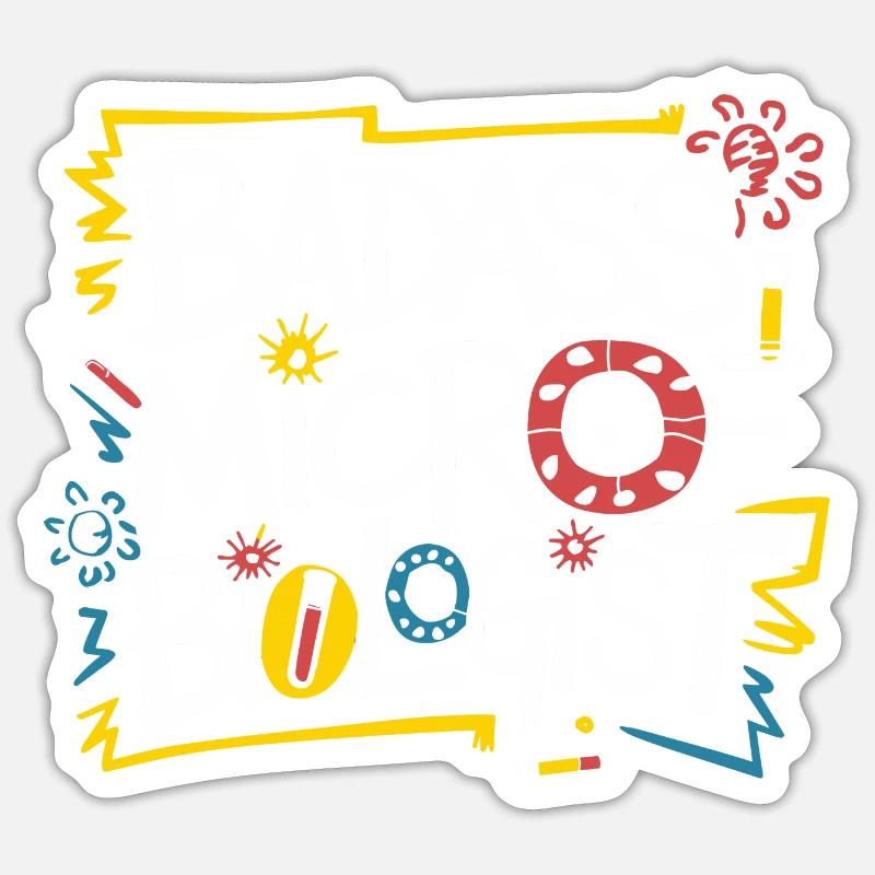 Sticker size S (10 x 10 cm) -