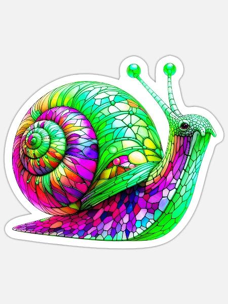 - Sticker size S (10 x 10 cm) - white matte
