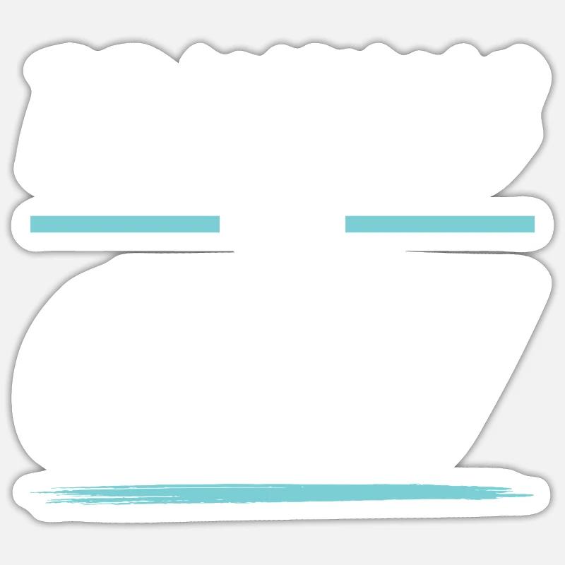 Drinking Crew - Sticker Größe S (10 x 10 cm) - Mattweiß