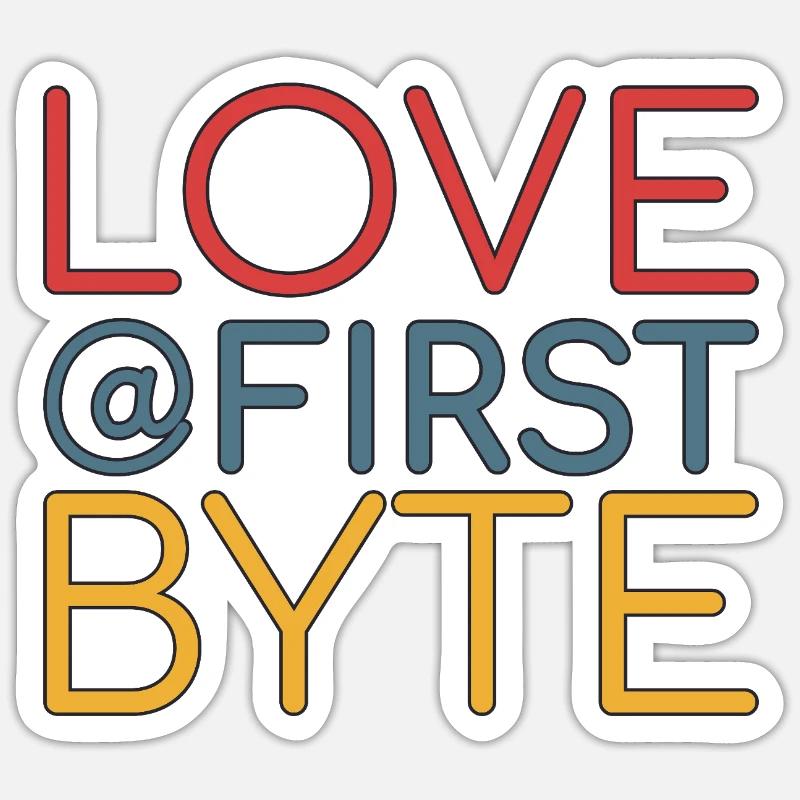 Data Science Scrum Team first byte Agile Admin Sticker size S (10 x 10 cm)