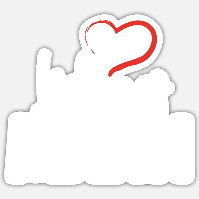 Sticker Größe S (10 x 10 cm) - 