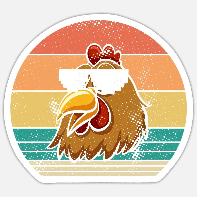 Sticker taille S (10 x 10 cm) - 
