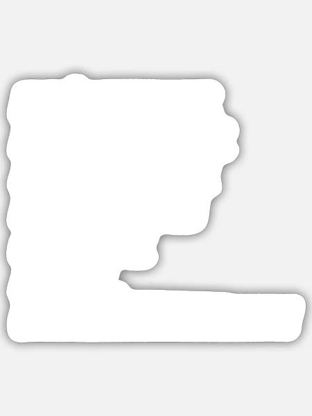 Bundestags Wahlen - Sticker Größe S (10 x 10 cm) - Mattweiß