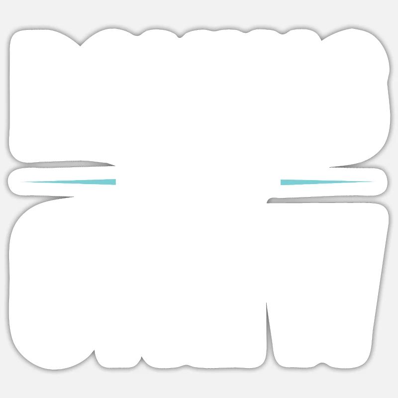 Sticker Größe S (10 x 10 cm) - 