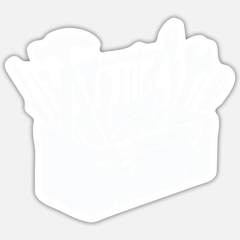 Tool Toolbox Sticker size S (10 x 10 cm)