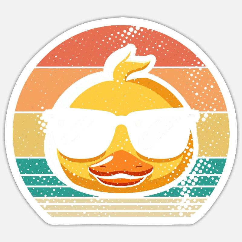 Ducks Sticker size S (10 x 10 cm)