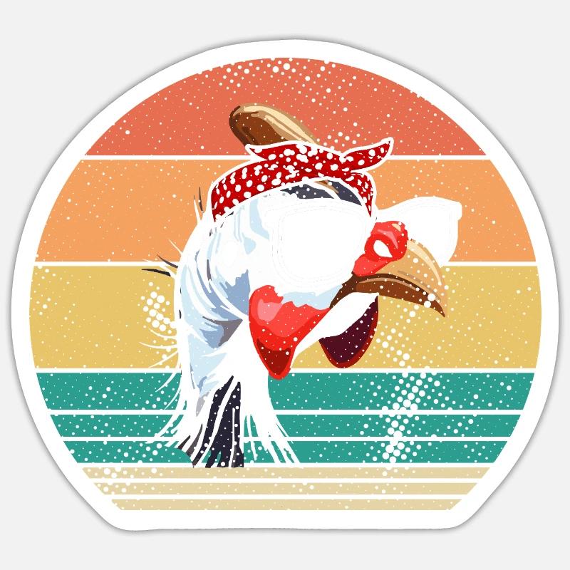 Sticker taille S (10 x 10 cm) - 