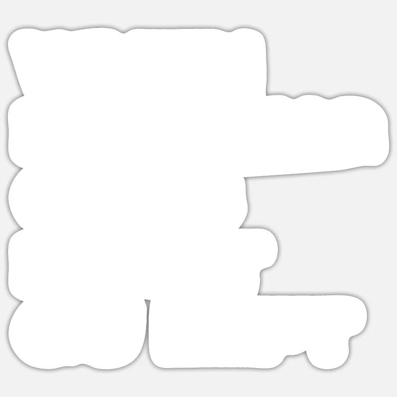 When Nothing Goes Right Go Left Sticker size S (10 x 10 cm)