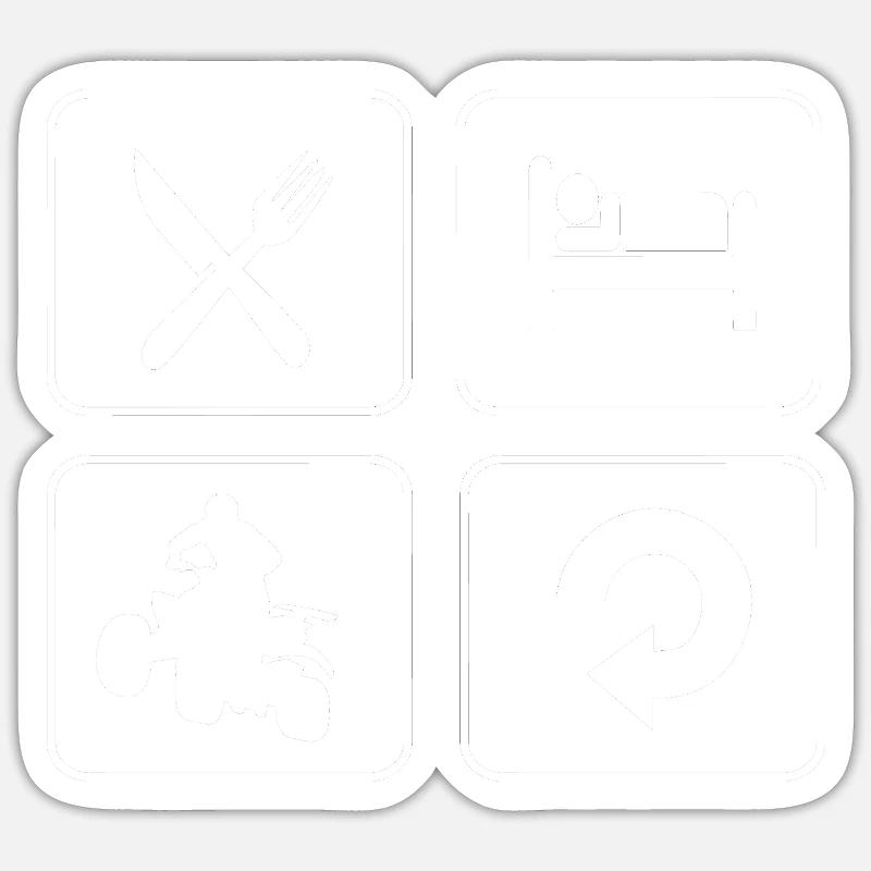 Sticker taille S (10 x 10 cm) - 