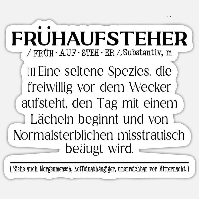 Sticker Größe S (10 x 10 cm) - 