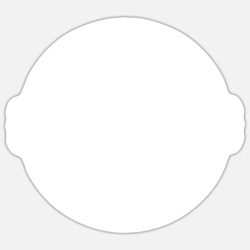 Papa - Sticker taille S (10 x 10 cm) - blanc mat