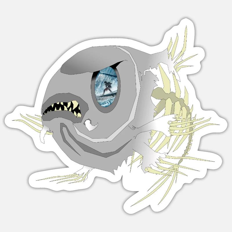 Sprat de la côte Est Sticker taille S (10 x 10 cm)
