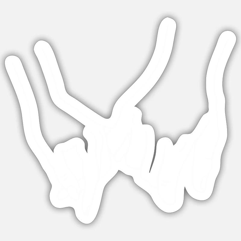 Sticker Größe S (10 x 10 cm) - 