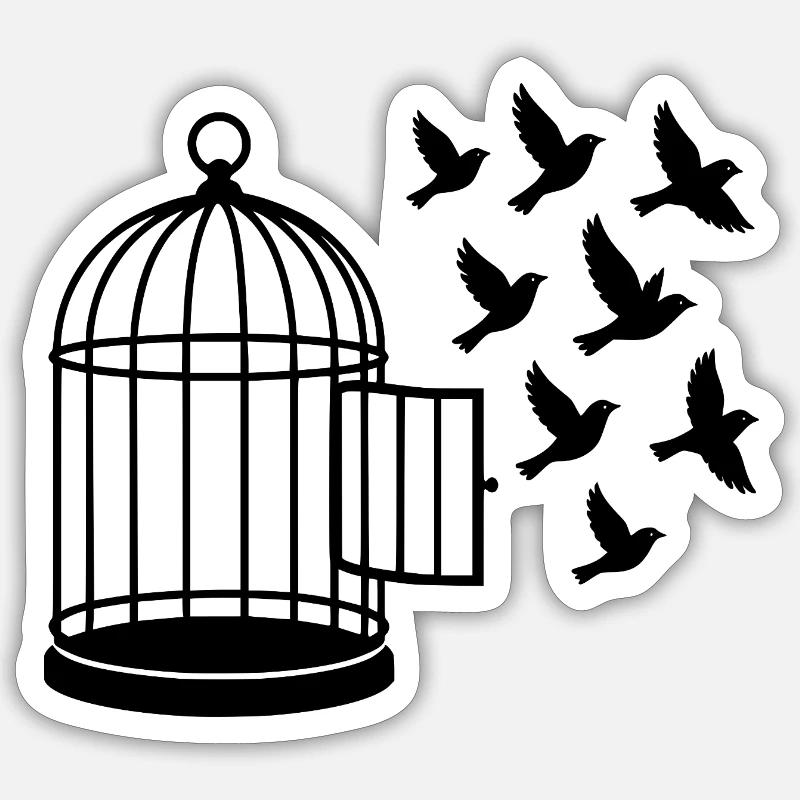 Sticker taille S (10 x 10 cm) - 