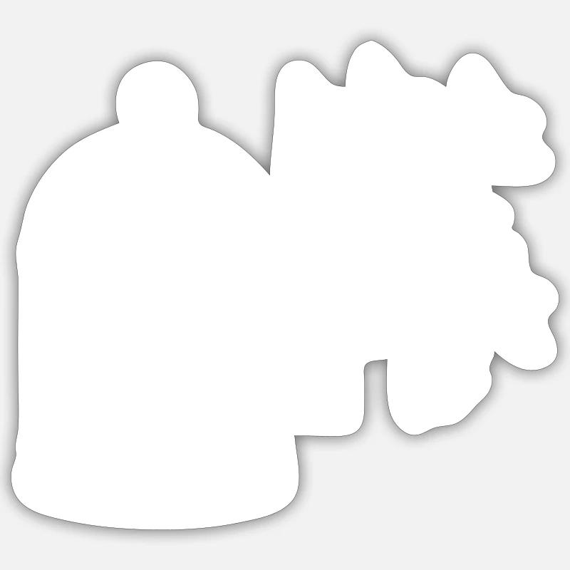 Sticker taille S (10 x 10 cm) - 