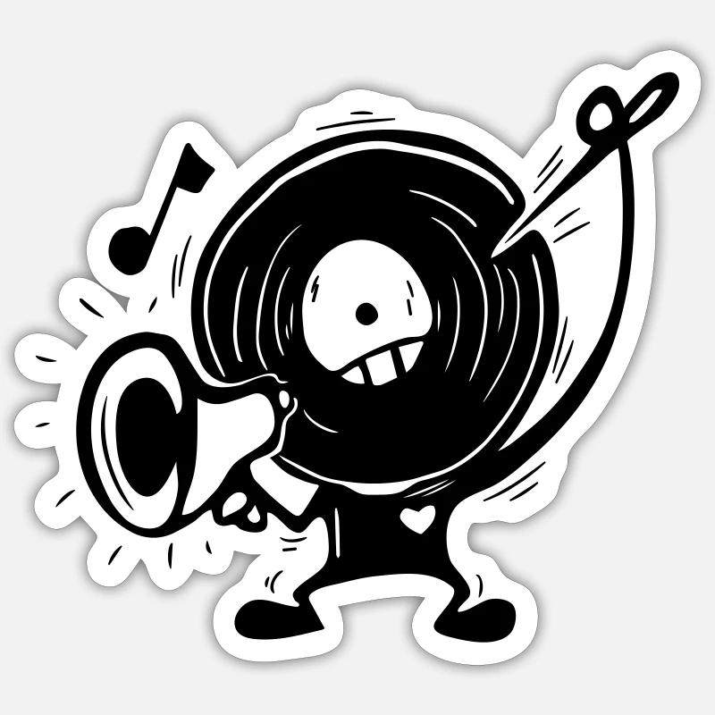 Sticker Größe S (10 x 10 cm) - 