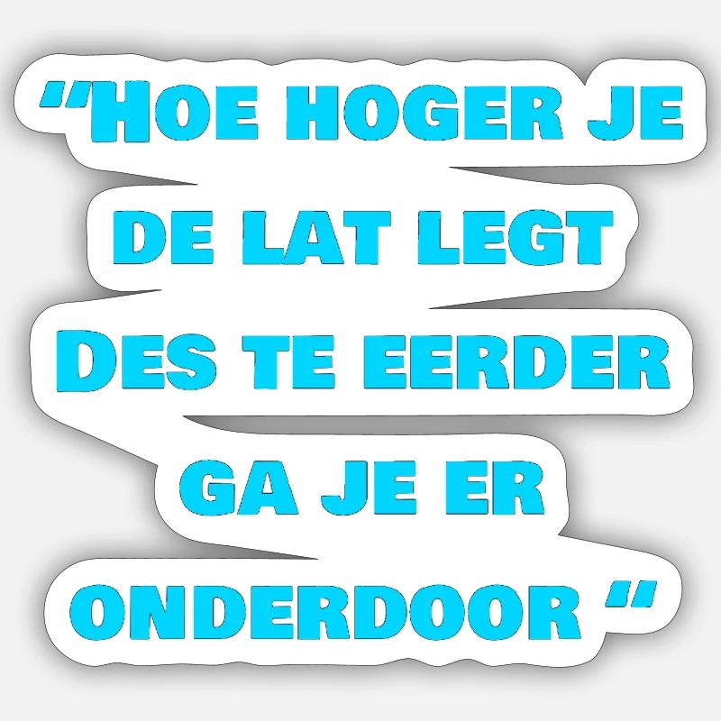 Sticker size S (10 x 10 cm) - 