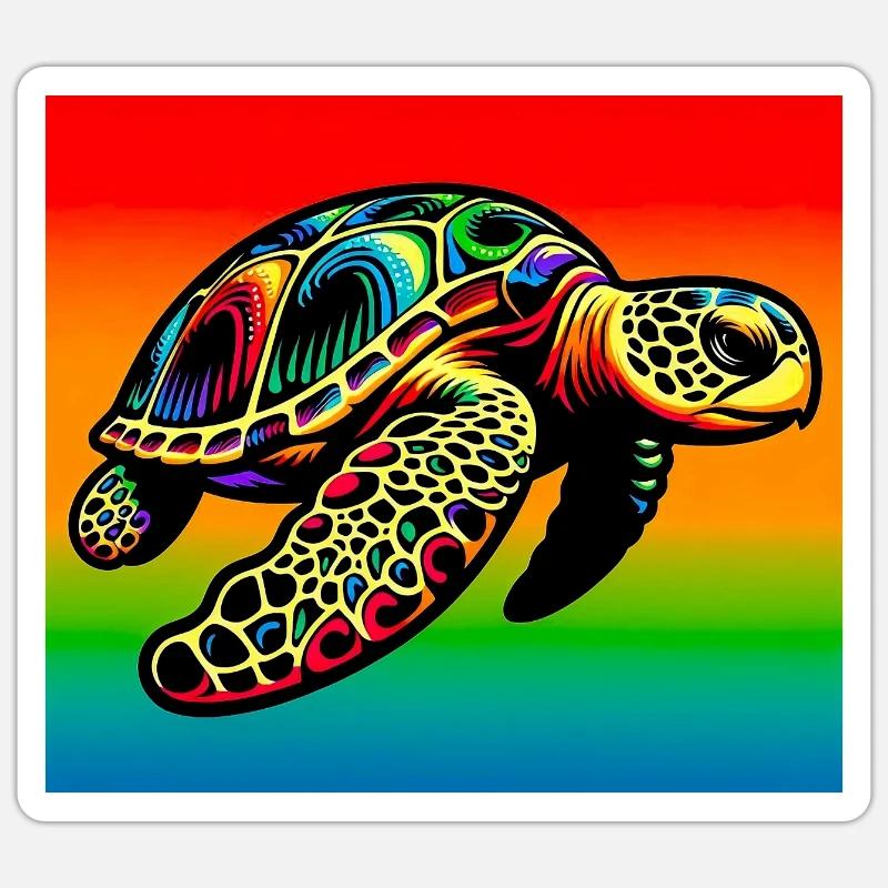 Sticker Größe S (10 x 10 cm) - 