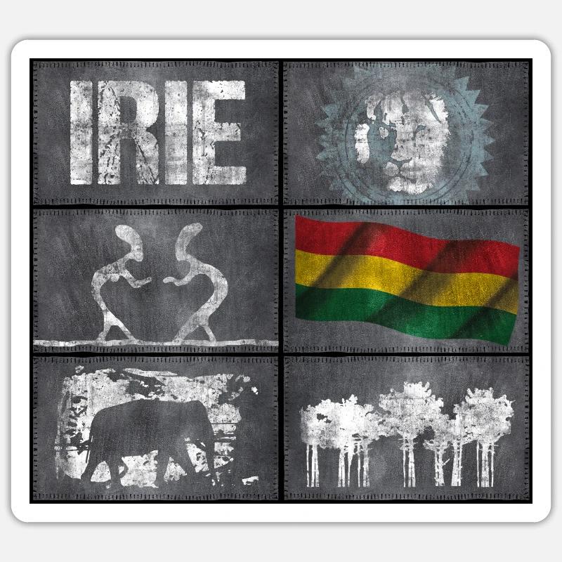 Sticker Größe S (10 x 10 cm) - 