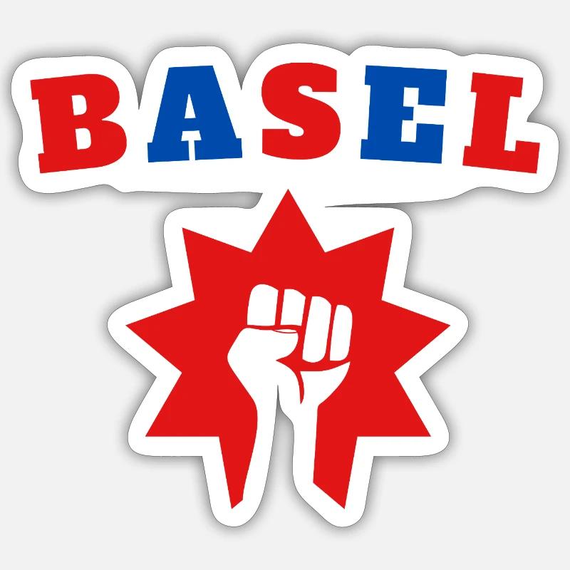 Basel Sticker size S (10 x 10 cm)