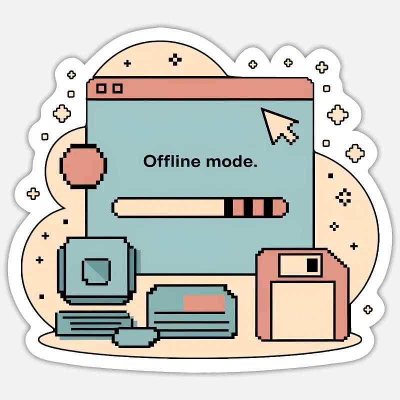 Sticker Größe S (10 x 10 cm) - 