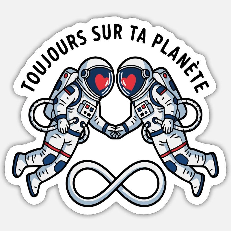 Sticker taille S (10 x 10 cm) - 