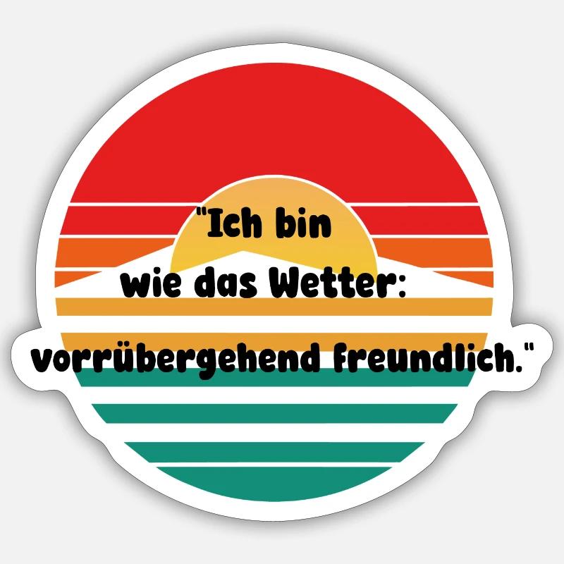 Sticker Größe S (10 x 10 cm) - 