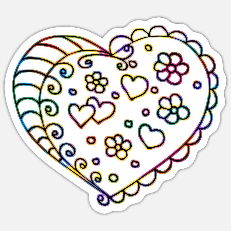 Sticker Größe S (10 x 10 cm) - 