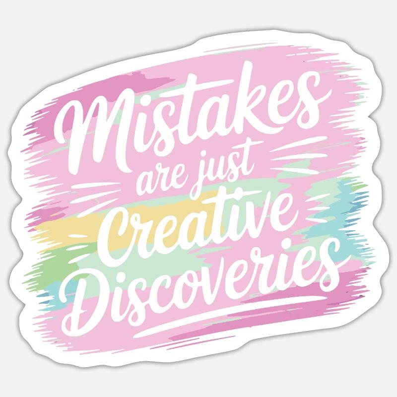 Creative Discoveries Motivation Design Sticker Größe S (10 x 10 cm)