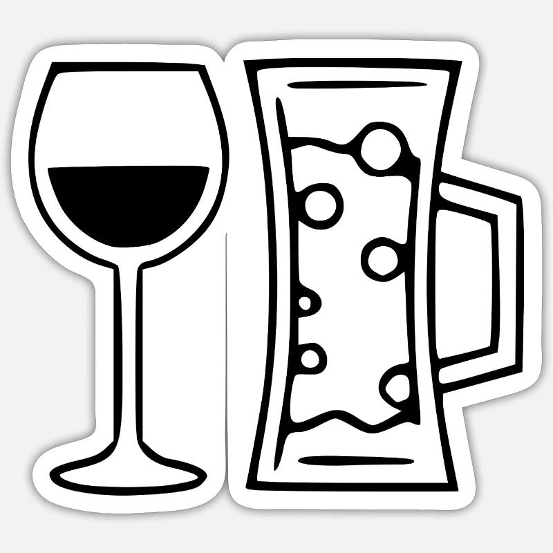 Sticker Größe S (10 x 10 cm) - 