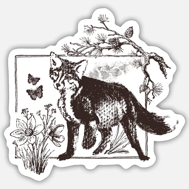 Sticker Größe S (10 x 10 cm) - 