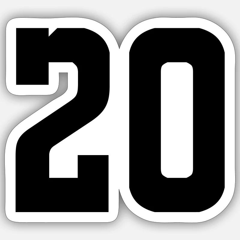 Sticker Größe S (10 x 10 cm) - 