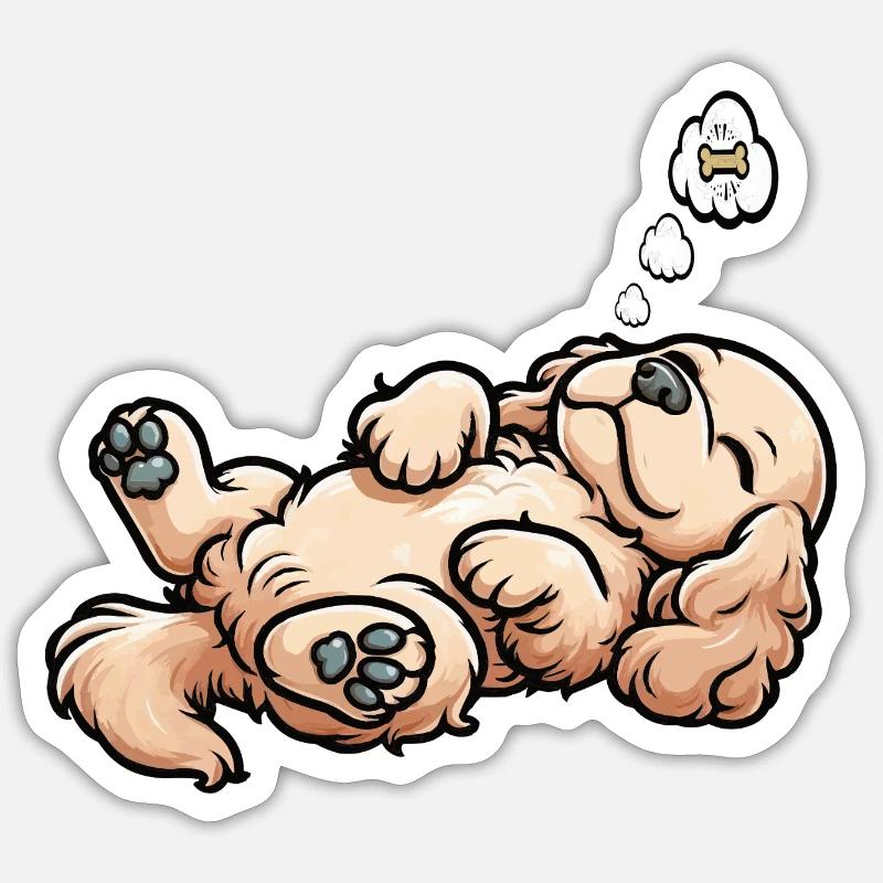 Cocker Spaniel Cockerhund Cocker Spaniel Besitzer Sticker Größe S (10 x 10 cm)